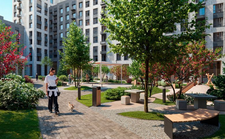 Smart Garden, 4-комн., 67 м² фото 5