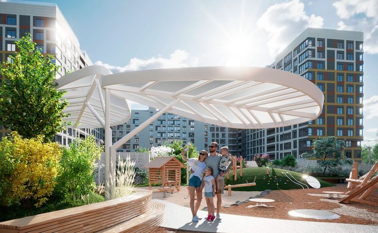 Паркинг, подземная автостоянка, Аквилон Ливз, № 4, 27 м² фото 6