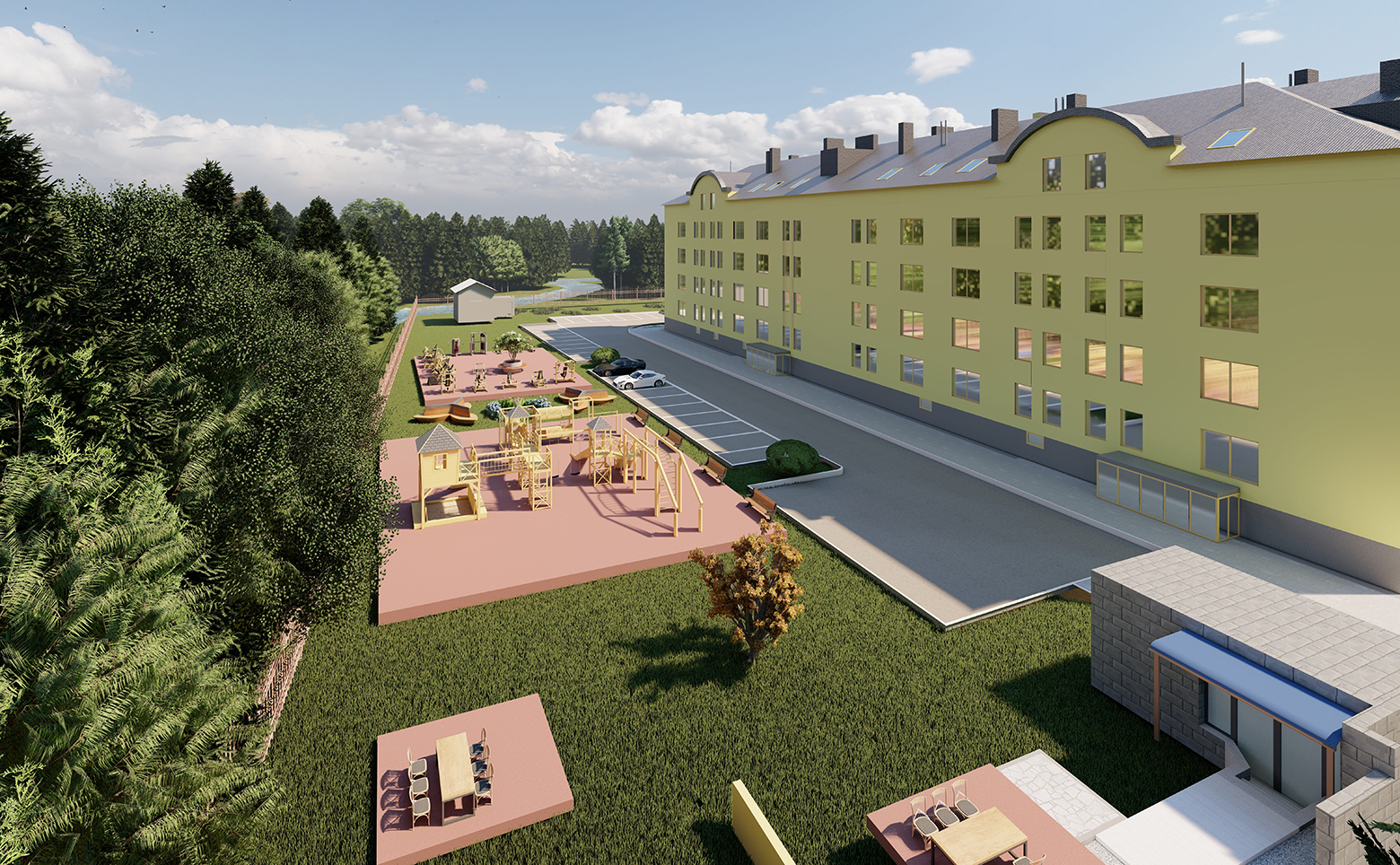 Клубный дом Тепло, Студия, 40 м² фото 3