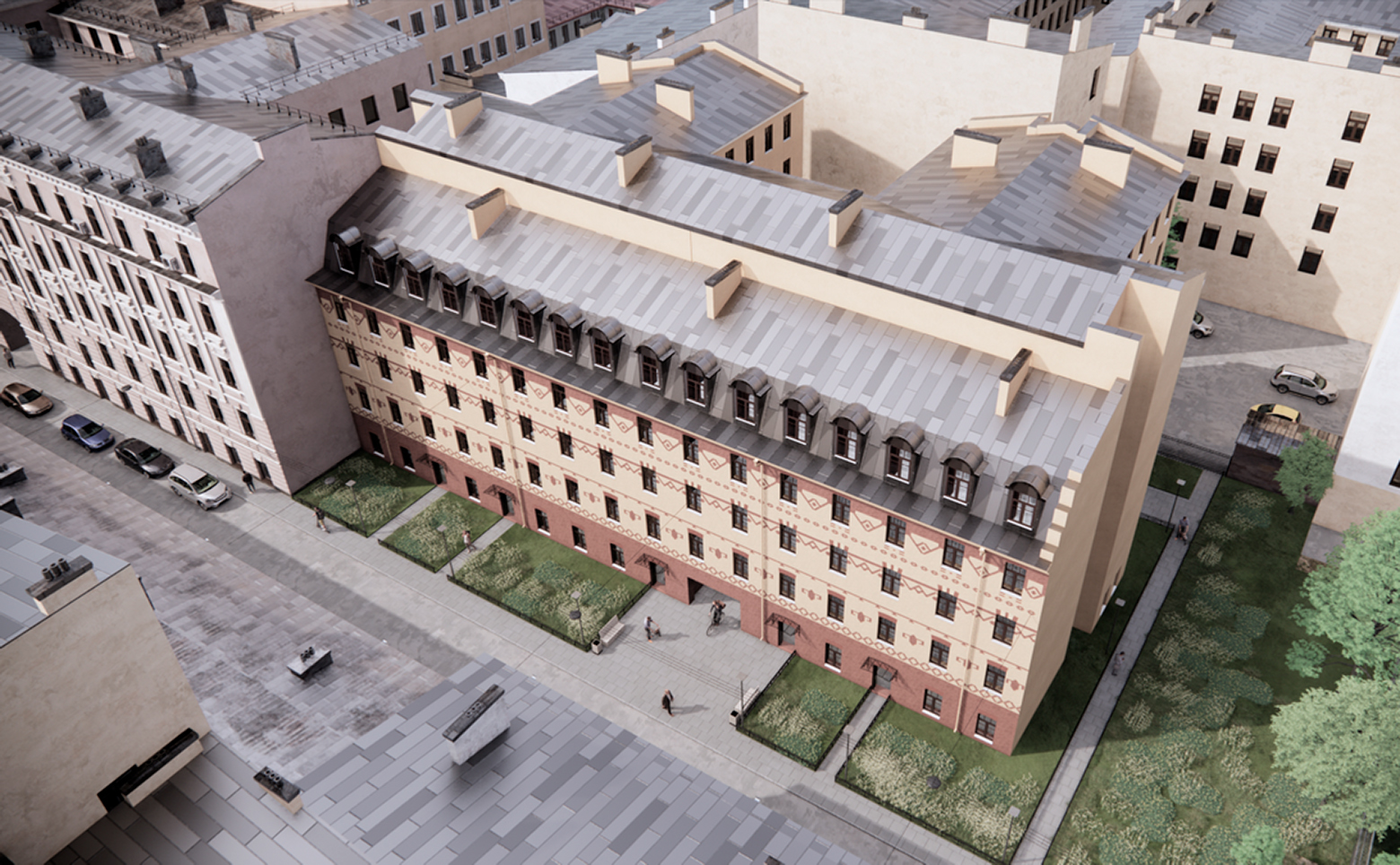 Апартаменты на Большом Казачьем 10А, Студия, 48 м² фото 3