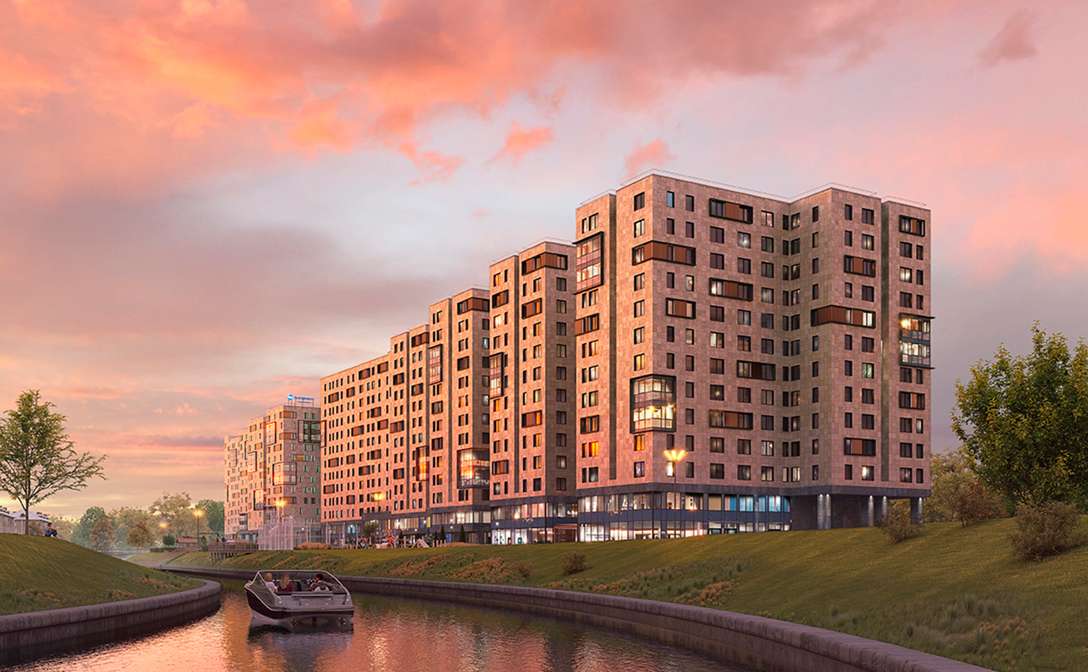 Зум Черная Речка, 2-комн., 41 м² фото 2