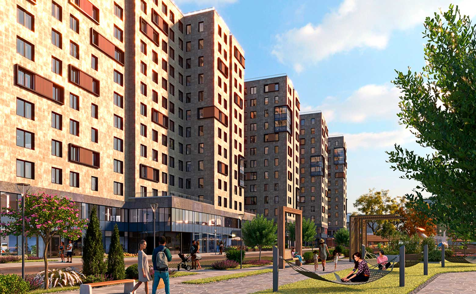 Зум Черная Речка, 2-комн., 41 м² фото 3