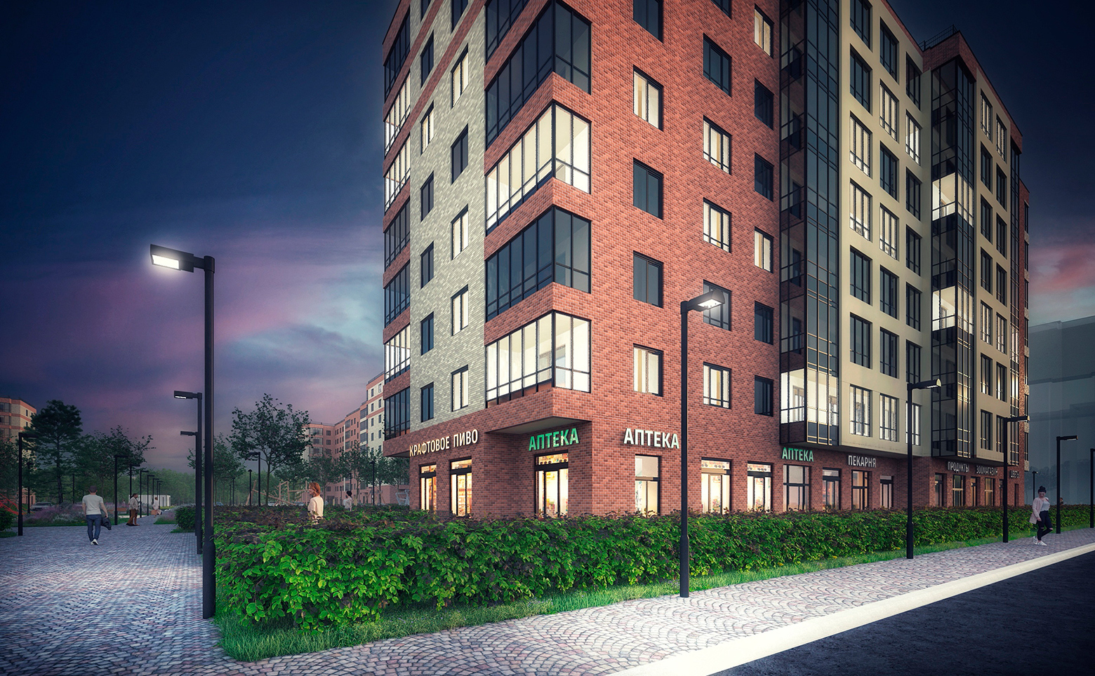 Рождественский квартал, 2-комн., 55 м² фото 4