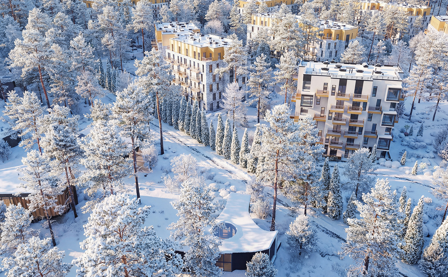 Рощино Residence, 2-комн., 64 м² фото 2