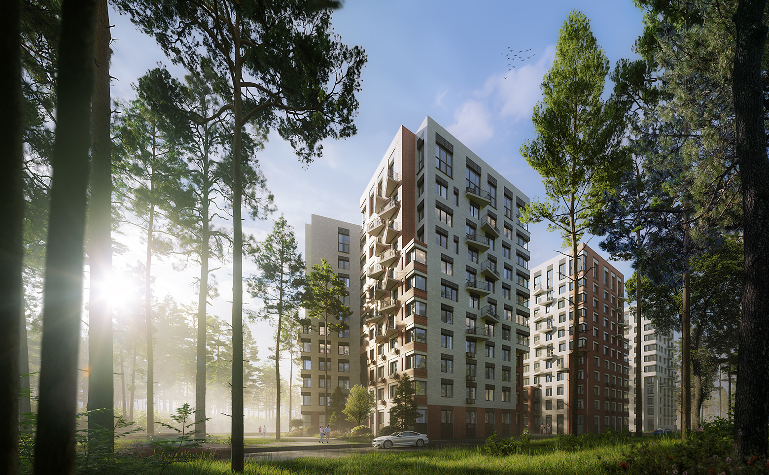 ВЕРЕН НОРТ Cертолово, 2-комн., 40 м² фото 4