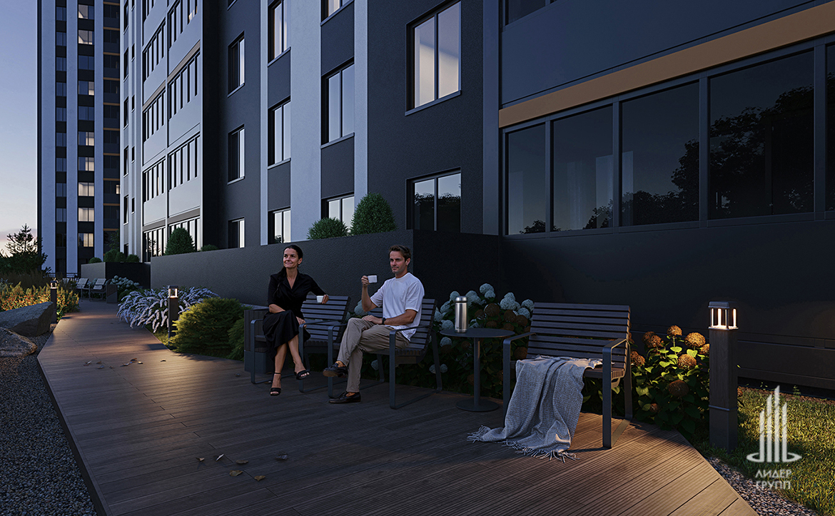 Южный Форт, Студия, 17 м² фото 5