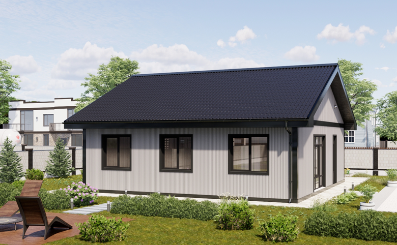 Коттеджный поселок Панорамный, 1-комн., 49 м² фото 2