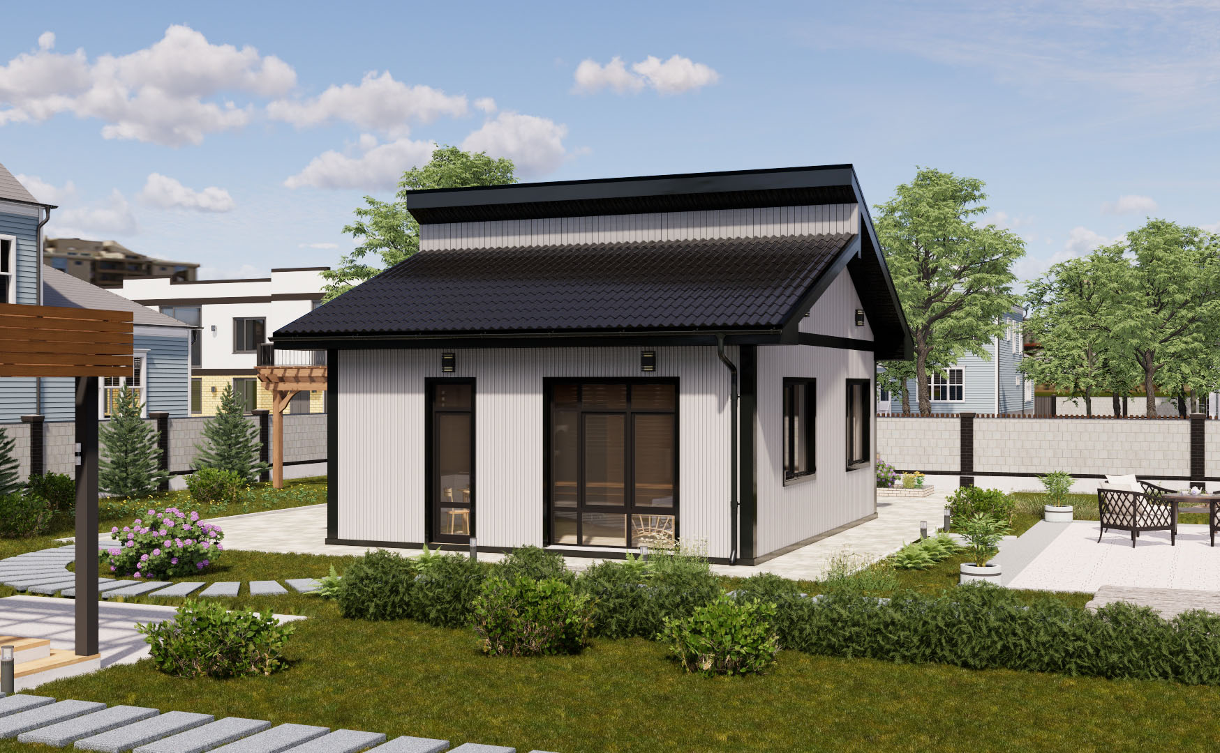 Коттеджный поселок Ранчо, 3-комн., 90 м² фото 4