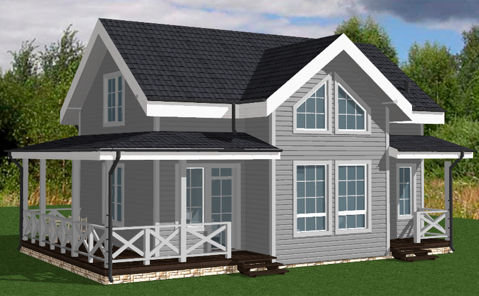 Коттеджный поселок Новые кузнецы, 2-комн., 74 м² фото 6