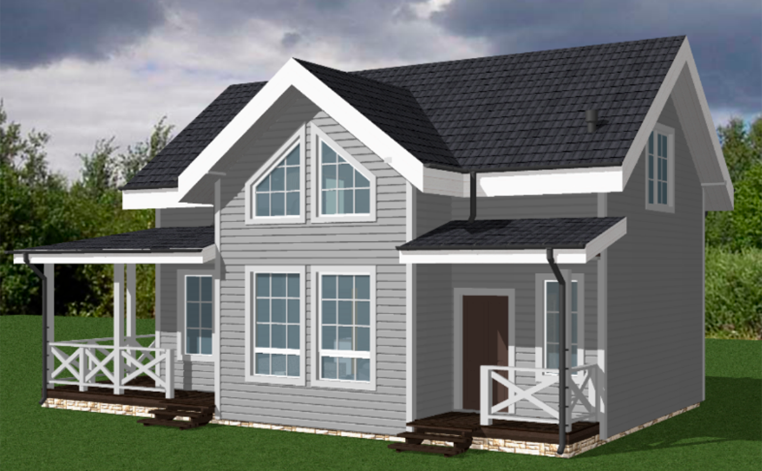 Коттеджный поселок Новичково, 3-комн., 88 м² фото 2