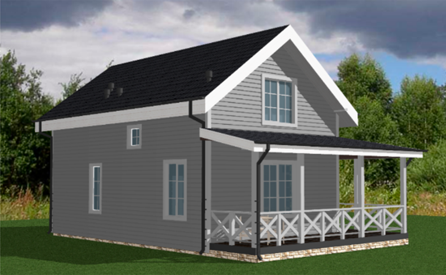 Коттеджный поселок Новичково, 3-комн., 88 м² фото 3