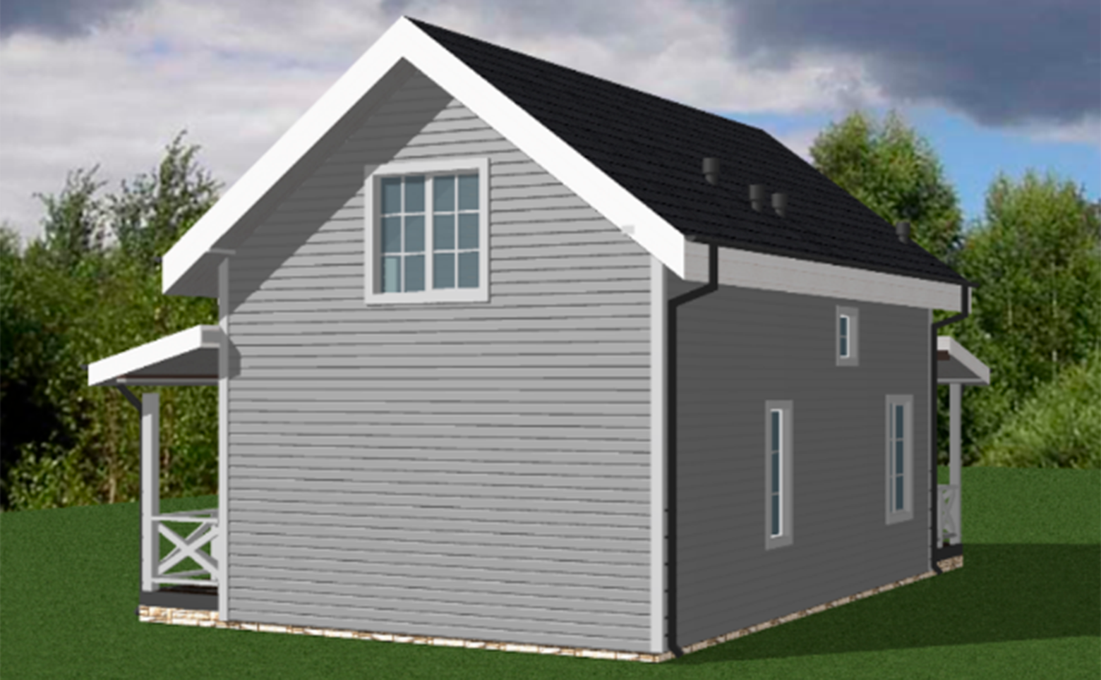 Коттеджный поселок Новичково, 3-комн., 88 м² фото 4