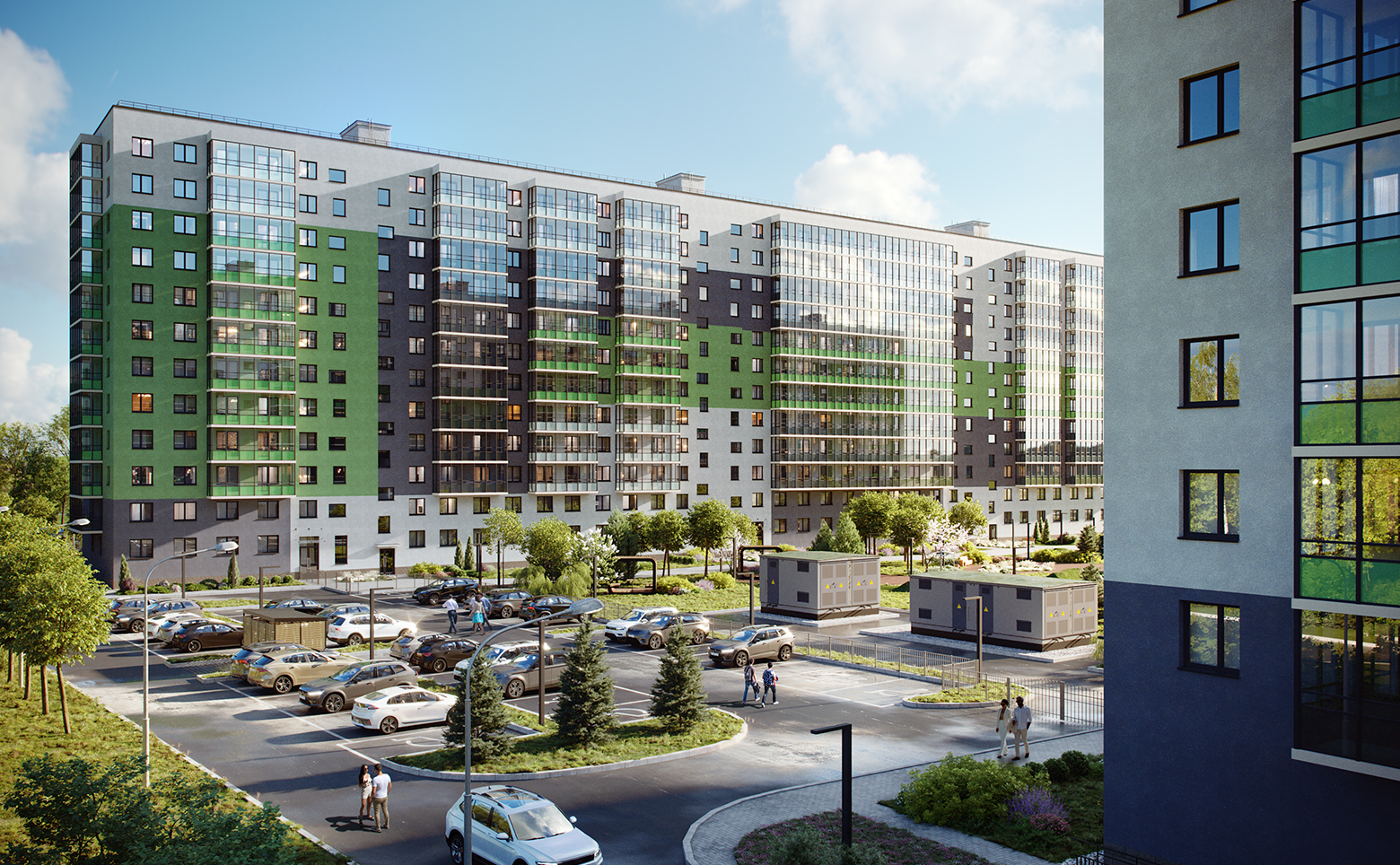 Аквилон Янино, 2-комн., 38 м² фото 3