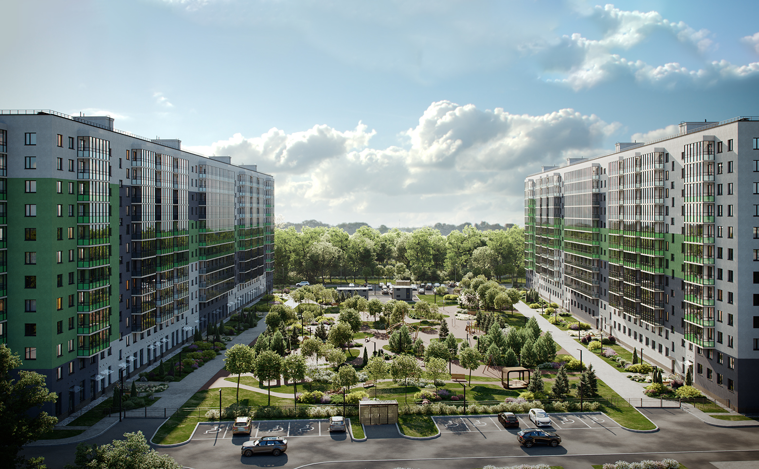 Аквилон Янино, 2-комн., 38 м² фото 5