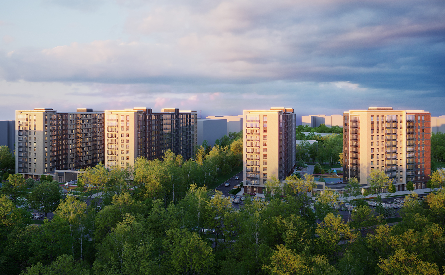 Аквилон Верба, 1-комн., 52 м² фото 3