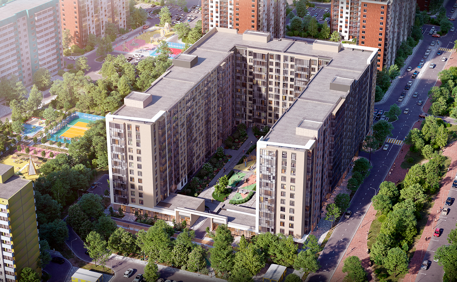 Аквилон Верба, 1-комн., 52 м² фото 4