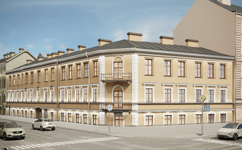 Клубный дом купца Злобина. Союз Девелопмент