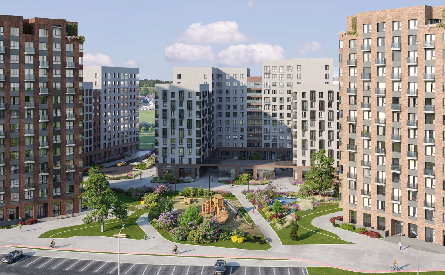 Новые Ватутинки Квартал у реки — фото 1