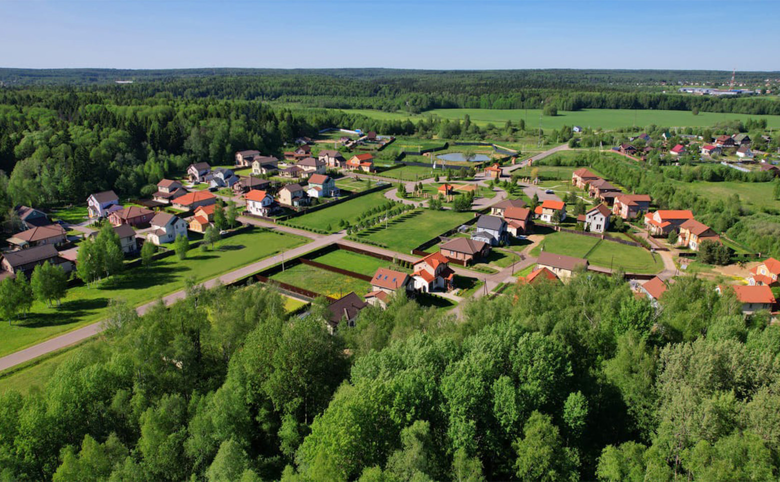 Коттеджный поселок История