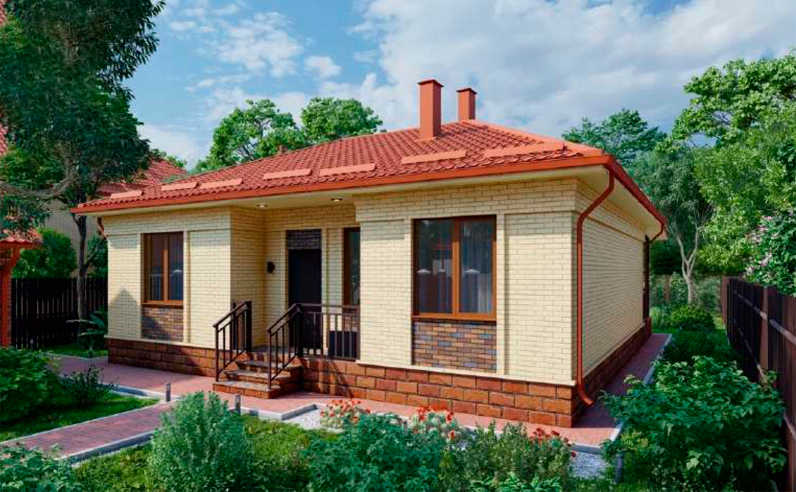 Коттеджный поселок Южные Луга, 3-комн., 77 м² фото 4