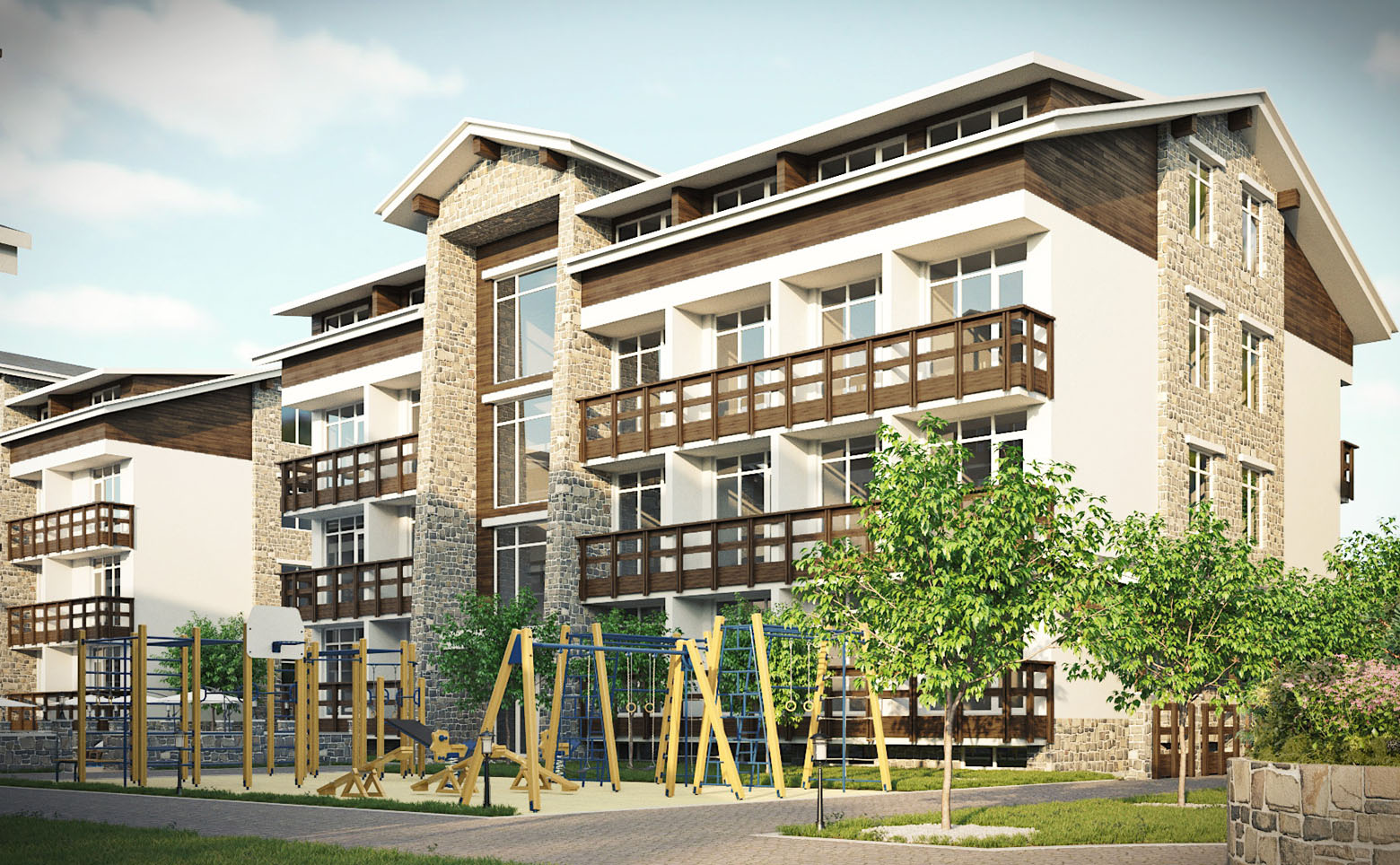 Апартаментный комплекс Поляна парк — фото 1