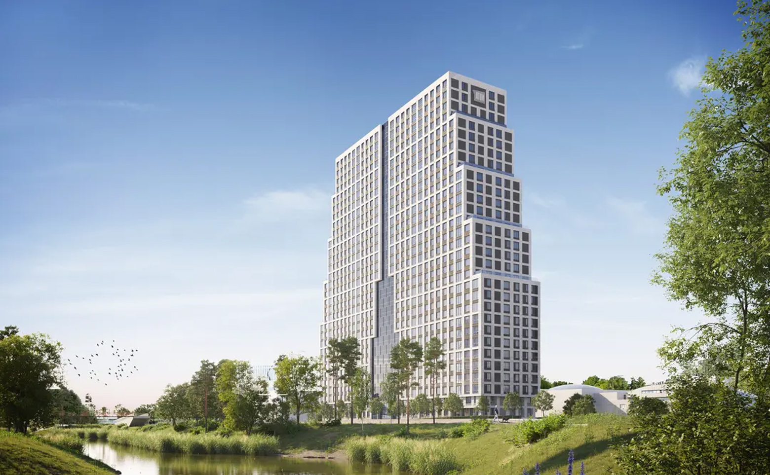 Река. Дом на набережной — фото 1