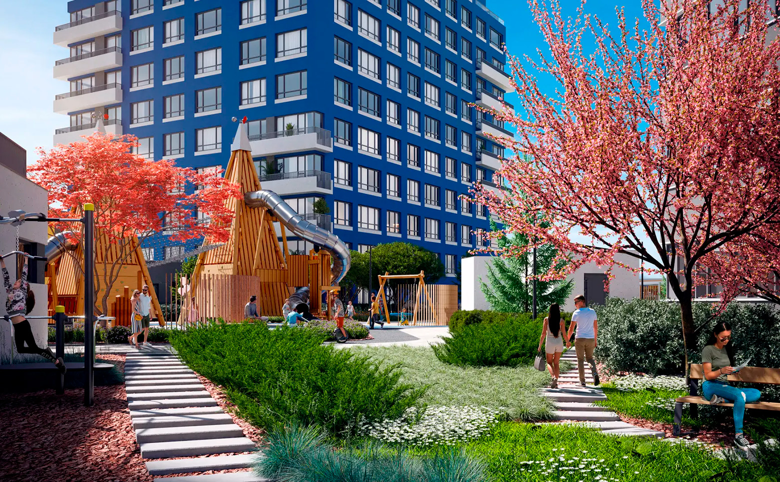 Repin Towers. ГК Атомстройкомплекс — photo 1