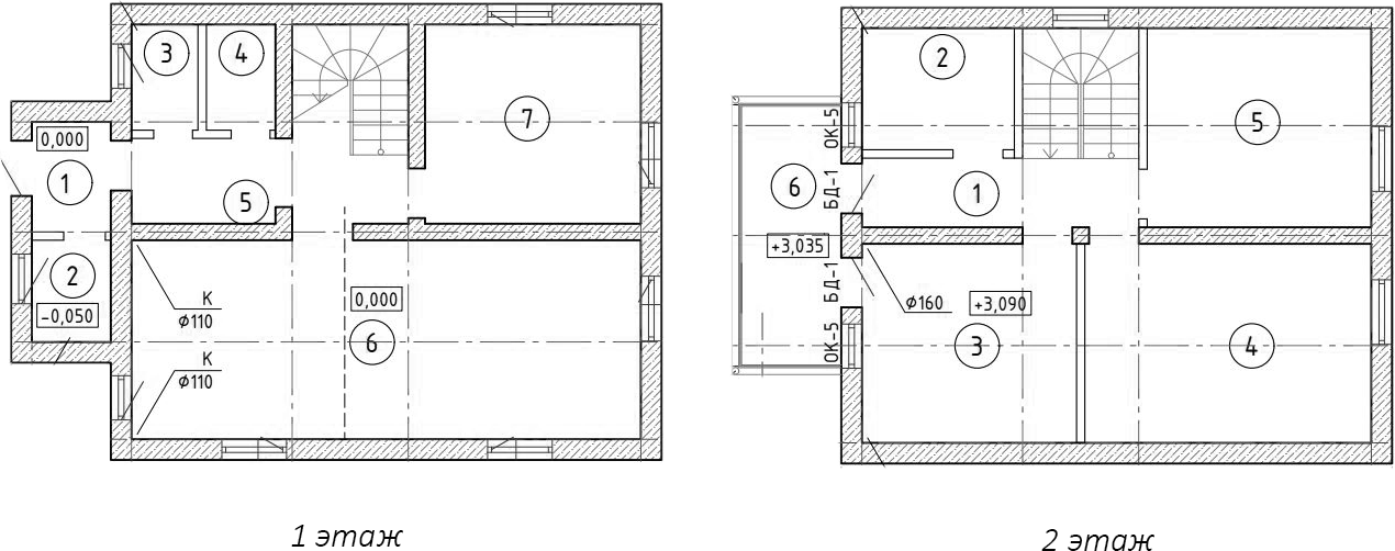 Планировка — Коттеджный поселок Алапурские леса, 4-комн., 144 м²