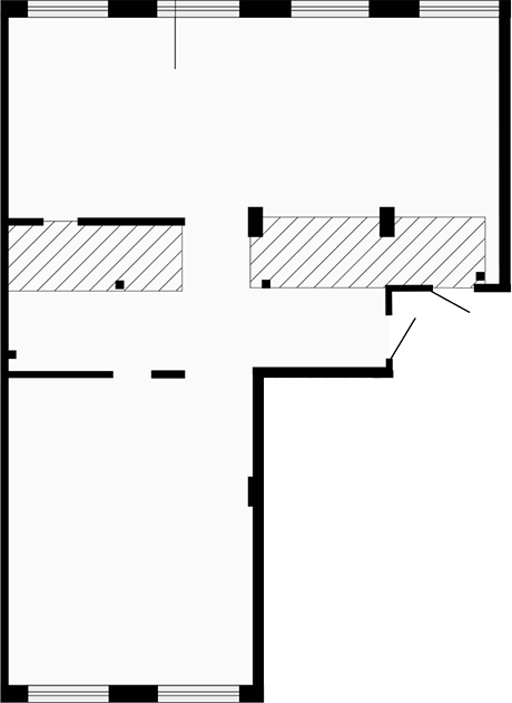 Планировка — 17/33, 1-комн., 164 м²