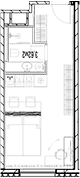 Планировка — МФК SAAN, Студия, 27 м²