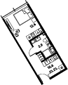 Планировка — МОСКО, Студия, 27 м²