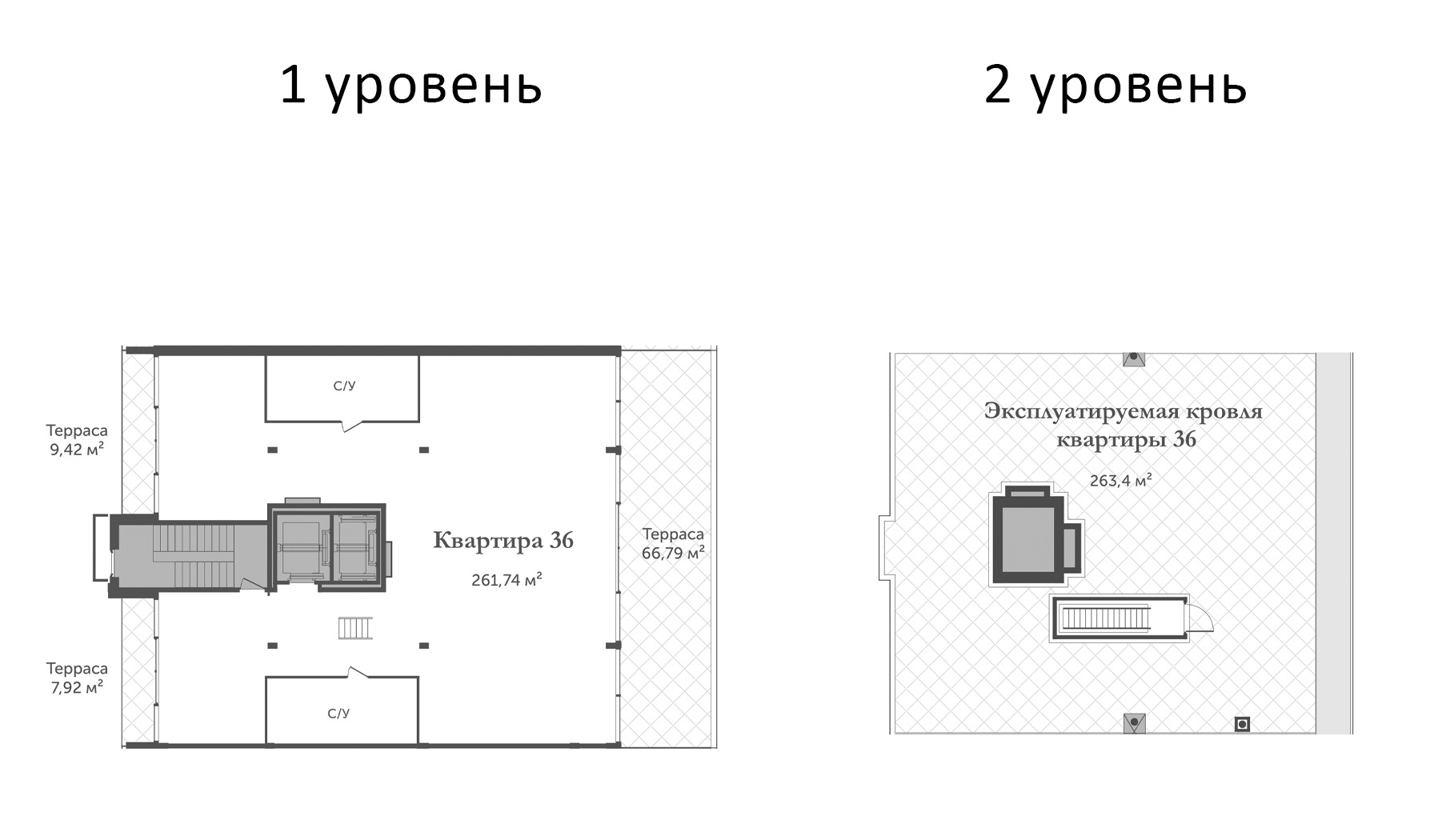 Планировка — Аструм, 1-комн., 262 м²