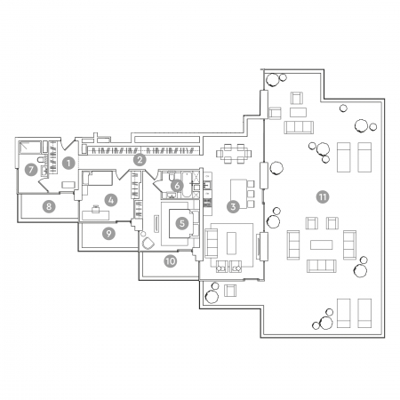 Планировка — RED 7, 3-комн., 104 м²