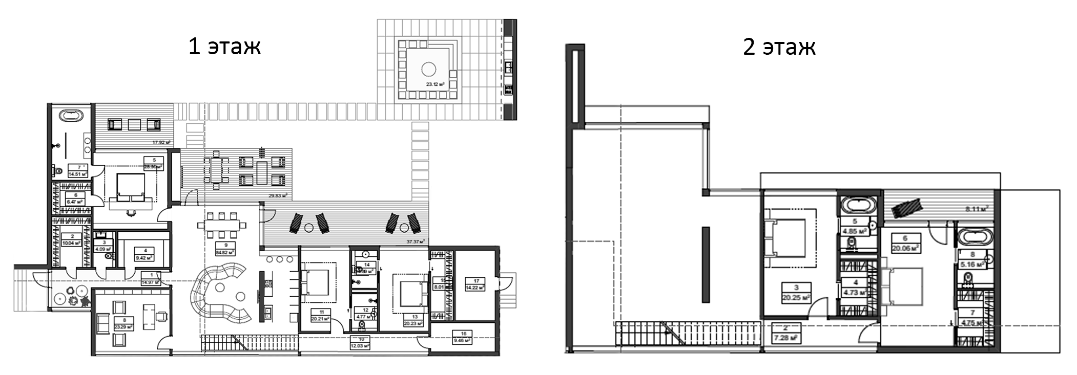 Планировка — Vision, 6-комн., 331 м²