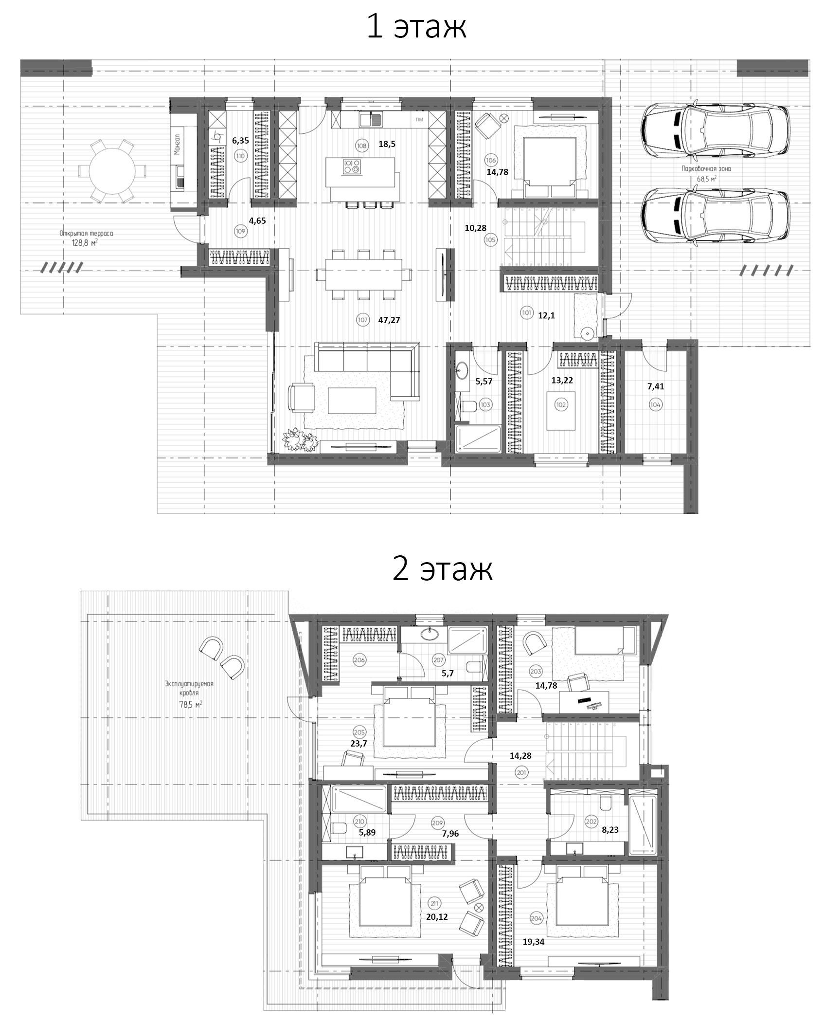 Планировка — Vision, 6-комн., 284 м²