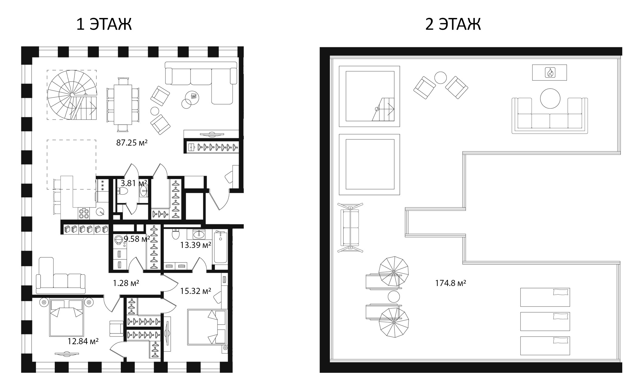 Планировка — Зорге, 9, 3-комн., 145 м²