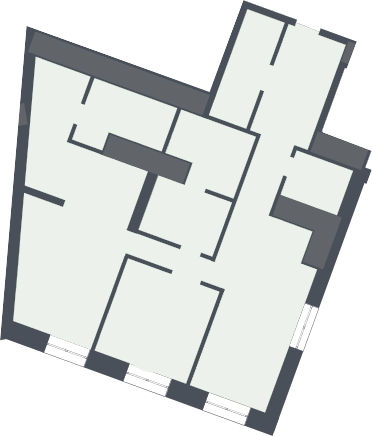 Планировка — Лайм, 3-комн., 129 м²