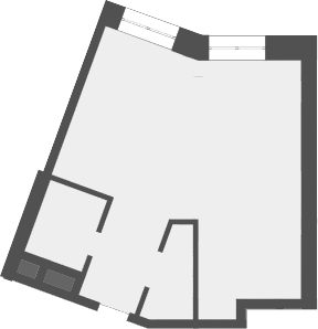 Планировка — Лайм, 1-комн., 60 м²