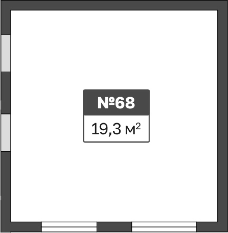 Планировка — Апарт-отель Есенин Дача, 1-комн., 24 м²