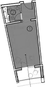 Планировка — ГК Livingston Grand Resort&Spa, Студия, 20 м²