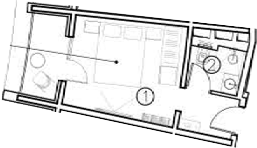 Планировка — ГК Livingston Grand Resort&Spa, Студия, 17 м²