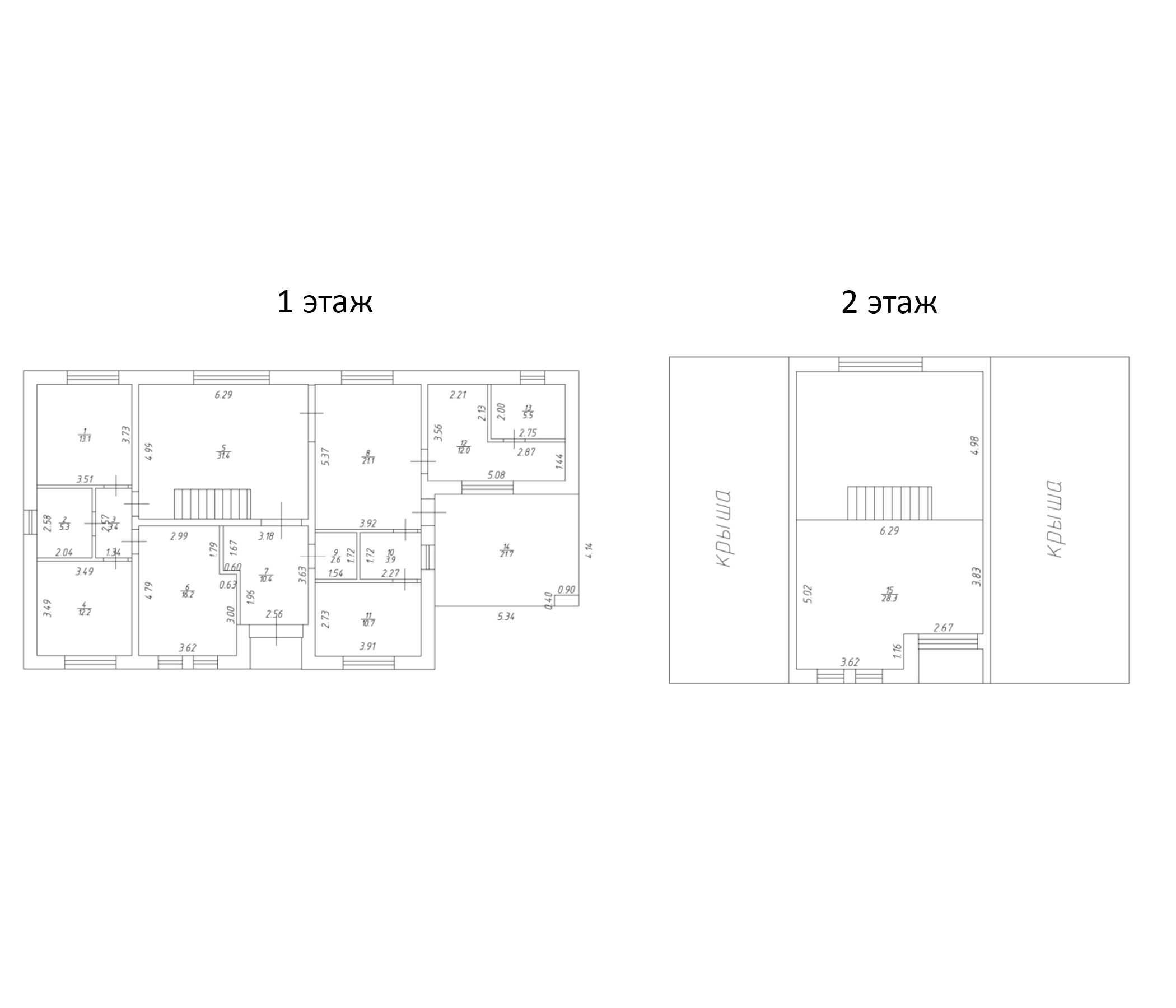 Планировка — Коттеджный поселок Конфидо, 4-комн., 187 м²