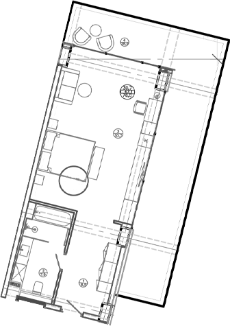 Планировка — Mandarin Garden Hotel, Студия, 63 м²