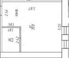 Планировка — Апарт-отель Markov Aparts, Студия, 29 м²
