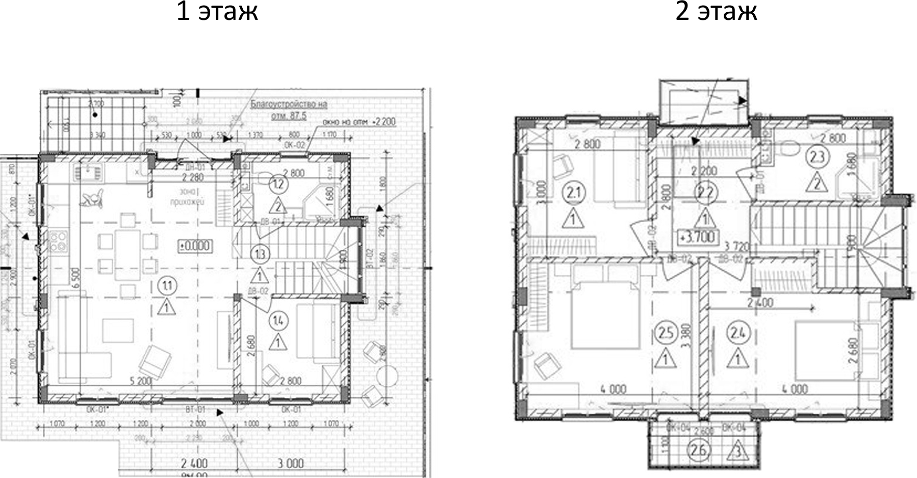 Планировка — Коттедж Уют на Мацесте 4, 4-комн., 117 м²