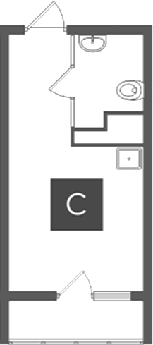 Планировка — Старт, Студия, 18 м²