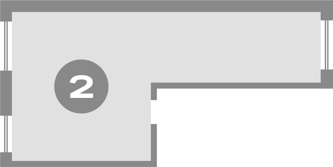 Планировка — Траектория, 2-комн., 61 м²